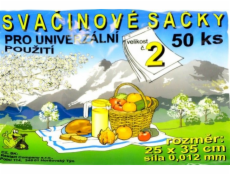 Vrecko desiatové 25x35 cm blok 50 ks
