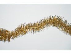 Řetěz vánoční 1,5 m / 5 cm zlatý