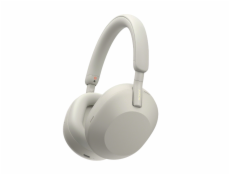 Slúchadlá bluetooth do uší Sony WH-1000XM5 strieborná
