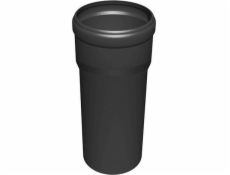 Almeva STARR Trubka s hrdlem 0,5m, DN 80 UV stabilní černá Almeva STARR Trubka s hrdlem 0,5m, DN 80 UV stabilní černá