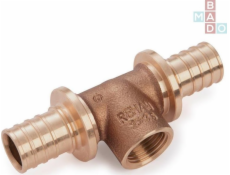 Rehau Tee, pobočka s vnitřním vláknem 25 - RP1/2 - 25 RAUTITAN RX Benoaded Brown