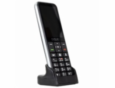 EVOLVEO EasyPhone LT, mobilní telefon pro seniory s nabíjecím stojánkem (černá barva)
