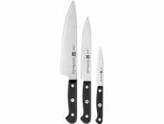 ZWILLING 36130-003-0 Set de 3 Couteaux, Acier Inoxydable, Noir, 34 x 14 x 3 cm 3 kusov Sada nožov