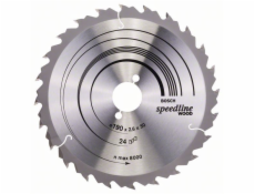 Bosch Speedline Wood 190x30x2.6mm, 24 zu Pílový kotúč