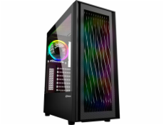 Sharkoon RGB WAVE, Tower-Gehäuse