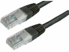 Prepojovací kábel MediaRange, U/UTP, Cat6, 2m, čierny (MRCS125)