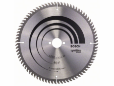 Pilový kotouč Optiline Wood - 250 x 30 x 3,2 mm, 80 - 3165140194501 BOSCH