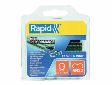 Rapid VR22 zelené plotové sponky 215 ks.