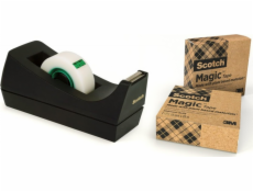 Scotch SCOTCH® Magic™ Greener Choice kancelářská páska (9-1933R3C38), matná, 19 mm, 33 m, 3 ks., zásobník C-38 ZDARMA Scotch SCOTCH® Magic™ Greener Choice kancelářská páska (9-1933R3C38), matná, 19 mm, 33 m, 3 ks., zásobník C-38 ZDARMA