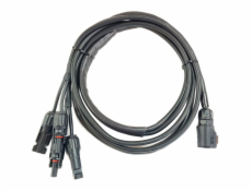B&W Energy Case Anschlusskabel für zwei MC4 Stecker black