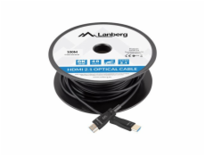LANBERG HDMI CABLE M/M V2.1 100M 8K OPTICAL AOC