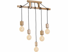 Ekologická světla FSC zavěšená lampa 100% Jack 5xe27