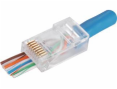 Průchozí zástrčka Alantec RJ45 UTP cat.6 (balení 100 ks) ALANTEC - ALANTEC