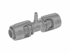 Micro-Drip-System T-kus 13mm (1/2 ) > 4,6mm (3/16 ), připojení    Micro-Drip-System T-kus 13mm (1/2 ) > 4,6mm (3/16 ), připojení