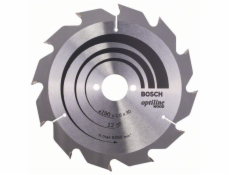 Pilový kotouč Optiline Wood - 190 x 30 x 2,6 mm, 12 - 3165140373692 BOSCH