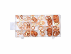 Podložky těsnící měděné, sada 150ks, YATO-06871