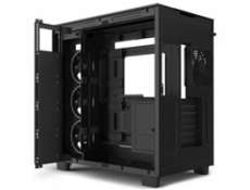 NZXT skriňa H9 Elite dvojkomorová ATX / 3xRGB 120 mm / 1x 120mm fan / presklená / RGB&fan controler / čierna