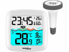 Wireless Swimming Pool Temperature Sensor Weather Station Humidity DCF RCC