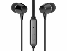 Slúchadlá HP HP DHE-7000, slúchadlá s mikrofónom, ovládaním hlasitosti, čierna, 2,0, typ 3,5 mm Jack