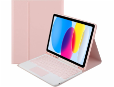 Strado Case s touchpad klávesnicí pro Apple iPad 10.9 22 TPIP22 (růžový) univerzální