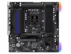 ASRock B760M PG RIPTIDE / Intel B760 / LGA1700 / 4x DDR5 / 2x M.2 / HDMI / DP / USB-C / mATX