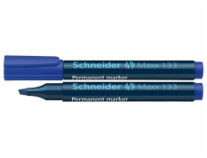 Schneider Permanentní popisovač SCHNEIDER Maxx 133, zkosený, 1-4mm, modrý