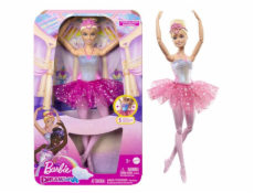 Panenka Barbie Mattel Panenka Barbie Ballerina Magic Lights Blonde panenka HLC25