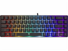 Klávesnice White Shark Whiteshark, Ronin Czarna membránová klávesnice