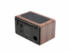 CARNEO W100 Rádio DAB+,FM,BT,Wireless charge WOOD