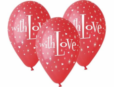 Godan Balloons Premium With Love 12 5ks GS110/P80 Bůh - 802188630219