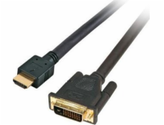 USB adaptér M-kabiny M-kabiny 7300088 Adaptér 2 m HDMI typu A (standardní) DVI-D černá