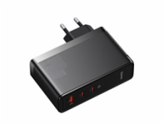 Baseus CCGP100201 GaN5 Pro Fast Nabíječka USB + 2xUSB-C 140W Black