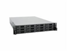 Synology SA3610 12-bay NAS, rack 2U, Intel Xeon D-1567, 16GB ECC, 2x PCIe, SAS/SATA, 2/4x 10/1GbE, eSATA, 2x zdroj