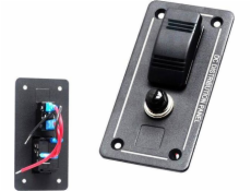 TurboWorks_F ALU spínací panel, ON-OFFx1, 1BA 10A
