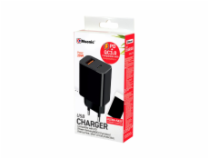Nabíječka Vakoss Msonic MY6635K USB + USB-C nástěnná nabíječka