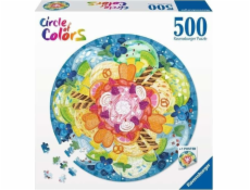  Puzzle Kruh barev zmrzliny
