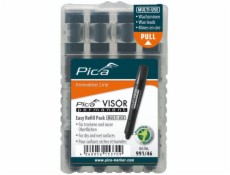 Pica VISOR permanent Ersatzminen -Sets, schwarz