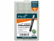 Pica VISOR permanent Ersatzminen -Sets, weiss