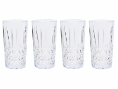 Sklenice broušené longdrink sada 4 ks