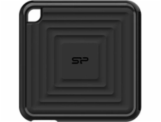 Silicon Power SSD externí disk Silicon Power PC60 externí SSD disk 256GB USB-C 540/500 MB/s USB 3.1 Type-C černý