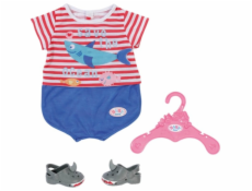  BABY born® pyžamo a dřeváky modré, doplňky pro panenky