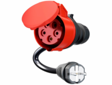  Adaptér pro Gemini flex 11 kW, CEE červený třífázový proud 16A > domácí zásuvka