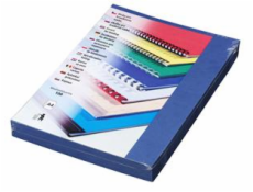 Kartónové dosky Delta A4, 250g, modrá kráľovská