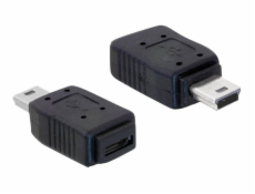 Delock 65155 redukcia USB mini samec na USB micro B samica