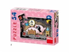 Súbor Krtko (8 motívov) minipuzzle 54 dielikov