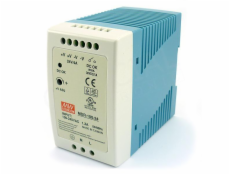 MEANWELL - MDR-100-12 - Průmyslový napájecí zdroj 12V 100W na DIN lištu