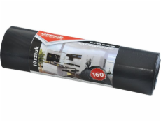 Kancelářské výrobky Pytle na odpadky pro domácnost, super pevné (LDPE), 160 l, 10 ks., černé - 5901503651209