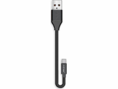 Nafumi USB-A - microUSB kabel 0,3 m černý (25783)