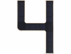 Nástěnná lampa Paulmann Outdoor Solar House Number 4 3000k IP44 Exchange baterie