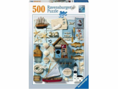 Puzzle Ravensburger 500 dielikov Morské vibrácie